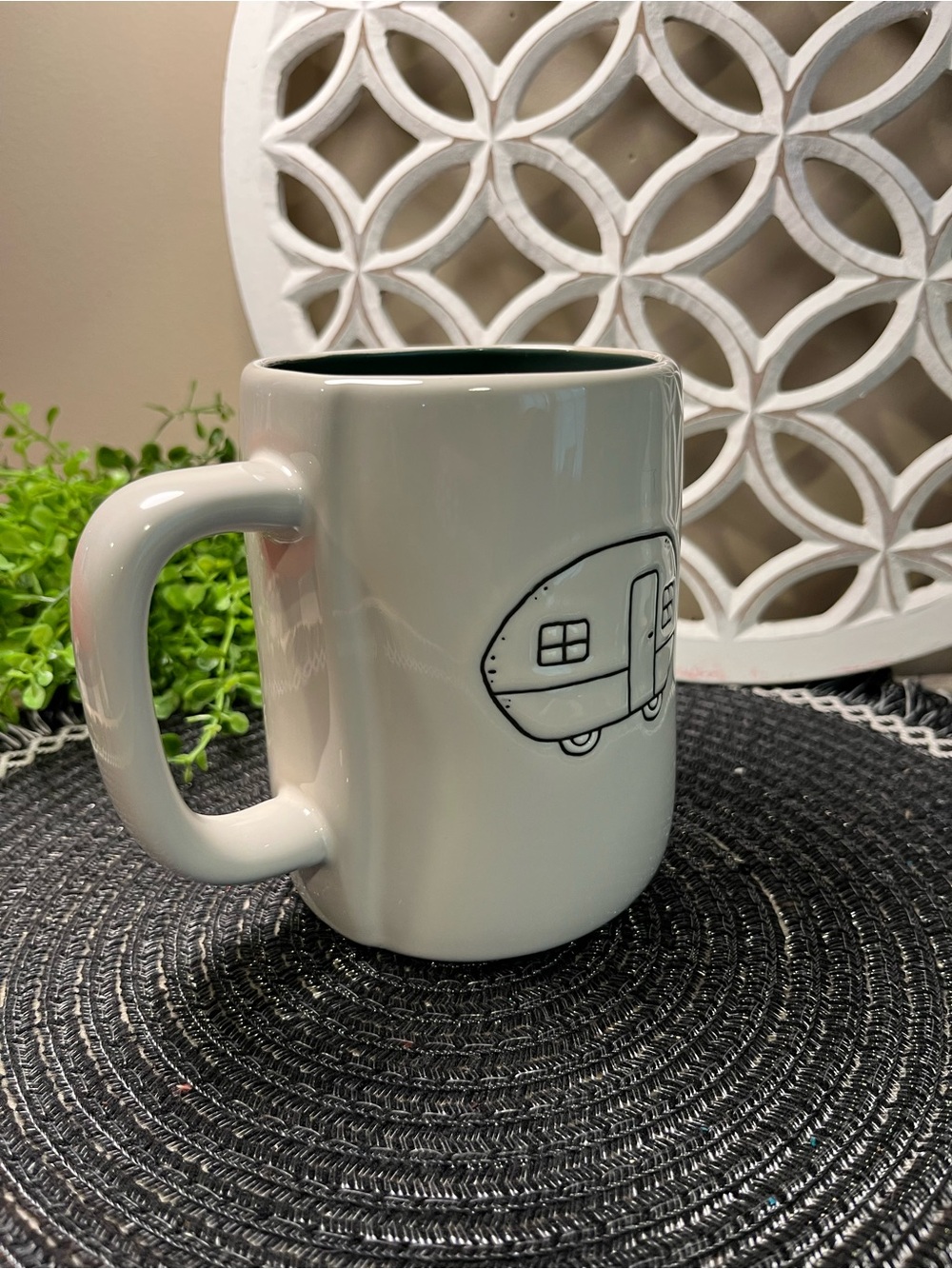 Rae Dunn White Ceramic Camper Mug With Explore More-Never Used - Picture 3 of 9
